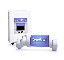 People recommend "Circupool Universal40 Saltwater Chlorinator - Complete System with 40k-Gallon Max Cell - Compatible with Hayward Plumbing. 2019 Model with 2.0 lb. Output, USA Made Titanium Cell &amp; 4 Year Warranty"