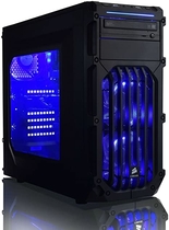 People recommend "FXWARE Lich King Gaming Desktop (AMD Six Core 3.5GHz CPU, 8GB RAM, 1TB HDD, AMD RX 550 Graphics), Blue"