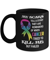 People recommend "TeeCentury Cancer Survivors They Are Reminders Of When Cancer Tried To Kill Me Mug 11oz"