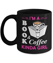 People recommend "TeeCentury I'm A Book And Coffee Kinda Girl Mug 11oz"