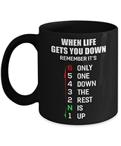 People recommend "TeeCentury When Life Gets You Down Remember It's Only One Down The Rest Is Up Mug 11oz"