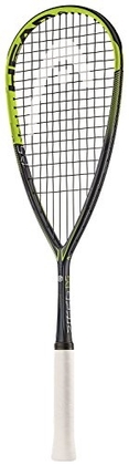 People recommend "HEAD Graphene Touch Speed 135 Slimbody Squash Racquet - Pre-Strung Head Light Balance Racket"