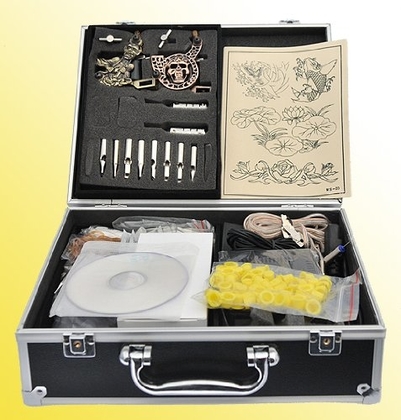 People recommend "Tattoo Machine Gun Kit By JRFOTO ER02 Tattoo Kit : Tattooing Products"