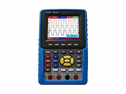 People recommend "Owon HDS1022M-I Handheld Digital Storage Oscilloscope w/Channel Isolation"