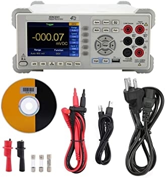 People recommend "OWON XDM3041 Desktop Multimeter 4 1/2 Digit Dual-Display USB / RS232 / LAN Desktop Multimeter, AC/DC Voltage Current Resistance Testing Tool"