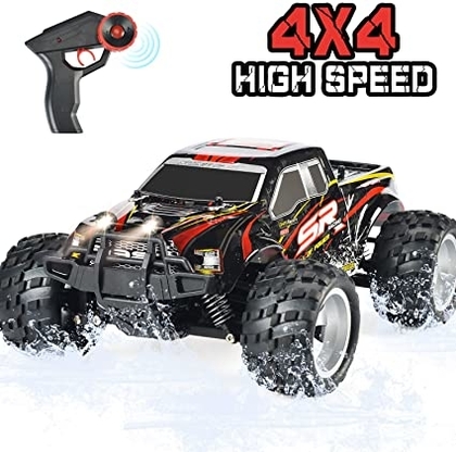 People recommend "DOUBLE E RC Car 4WD High Speed Off Road Remote Control Truck 2.4GHz Head Lights 800mah Battery for Boy Girls Kids"