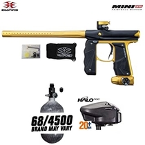 People recommend "Empire Mini GS HPA Paintball Gun Package C (Dust Black/Gold)"