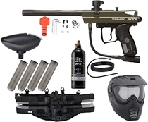 People recommend "Action Village Kingman Spyder Epic Paintball Gun Package Kit (Victor) (Olive)"