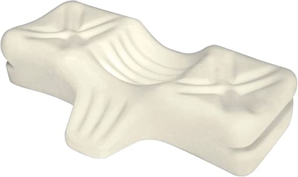 People recommend "Therapeutica Pillow, Firm Orthopedic Support, Back or Side Sleeping"