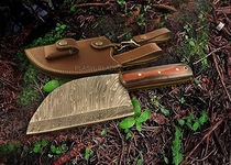 People recommend "Almazan replica Serbian kitchen knife chef knife cleaver chopper handmade Damascus Steel"