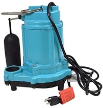 People recommend "Little Giant 506807 LITGIA Integral Snap-Action Float Plastic Base Sump Pump, 1, Color"
