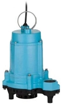 People recommend "Little Giant 506802 6EC Series 1/3 hp Manual Plastic Base Sump Pump "