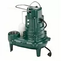 People recommend "Zoeller 267-0001 M267 Waste-Mate Sewage Pump, 1/2 Horsepower, 115V - Portable Power Water Pumps"