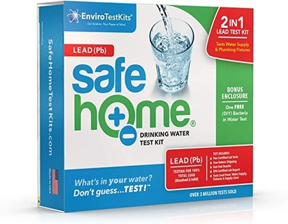 People recommend "Safe Home LEAD in Drinking Water Test Kit"