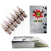 People recommend "BIGWASP (3rd Gen) 50pcs Assorted Disposable Cartridge Tattoo Needles Round Liner Mixed 3RL 5RL 7RL 9RL 11RL (#10 Bugpin RL)"