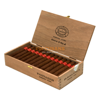People recommend "PARTAGAS Serie D No. 4 Box of 25"