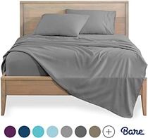 People recommend "Bare Home Split King Sheet Set - 1800 Ultra-Soft Microfiber Bed Sheets"