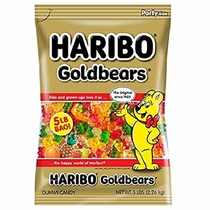 People recommend "Gummi Candy, Goldbears Gummi Candy, 5 Pound Bag"