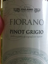 People recommend "Fiorano Fiorano Pinot Grigio 2014"