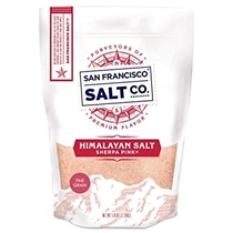 People recommend "Sherpa Pink Gourmet Himalayan Salt - 5 lbs. Fine Grain "