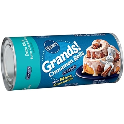 People recommend "Pillsbury Grands! Cinnamon Rolls"