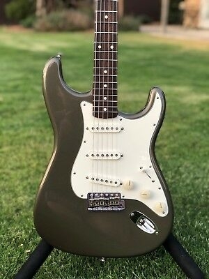 People recommend "John Mayer's Fender John Mayer Signature Stratocaster - Cypress Mica"