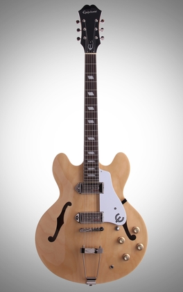 People recommend "Epiphone Casino"