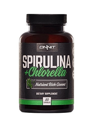 People recommend "Onnit Spirulina and Chlorella: Nutrient Rich Greens Supplement (80ct)"