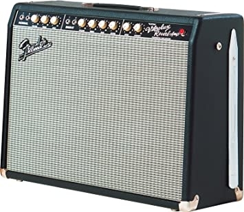 People recommend "Fender Custom Vibrolux Reverb 40-Watt 2x10-Inch Guitar Combo Amp"