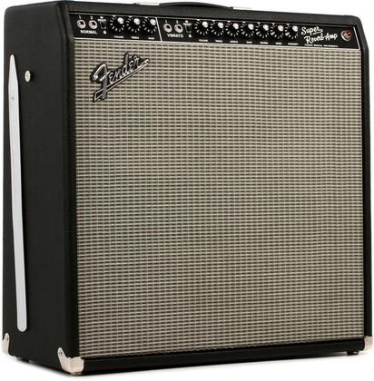 People recommend " Fender Vintage Reissue '65 Super Reverb 4X10 Guitar Amp"