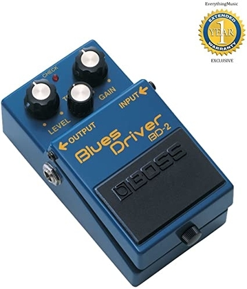 People recommend "Boss BD-2 Blues Driver"