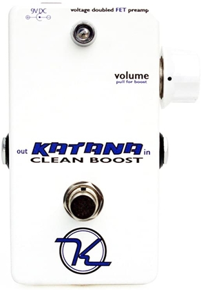 People recommend "Keeley Katana Pre Amp Guitar Effect Pedal"