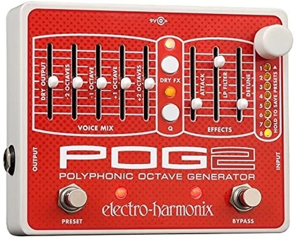 People recommend "Electro-Harmonix POG2 Polyphonic Octave Generator"