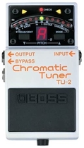 People recommend "TU2 Pedal Tuner"