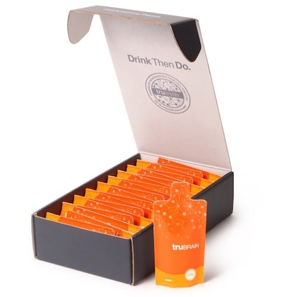 People recommend "TruBrain Nootropic Drinks - Box of 20"