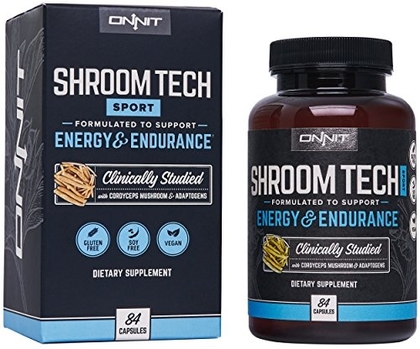 People recommend "Onnit Shroom Tech Sport: Clinically Studied Preworkout Supplement with Cordyceps Mushroom (84ct)"