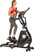 People recommend "Sunny Health & Fitness Magnetic Elliptical Trainer Machine w/Tablet Holder, LCD Monitor, 265 LB Max Weight and Pulse Monitoring - Circuit Zone, Black (SF-E3862)"
