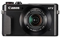 People recommend "Canon PowerShot G7 X Mark II (Black)"