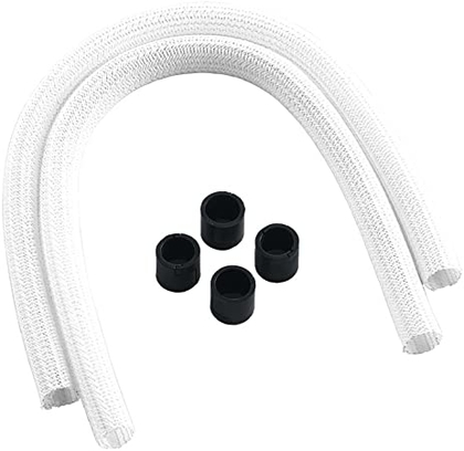 People recommend "CableMod AIO Sleeving Kit Series 2 for NZXT Kraken / Corsair Hydro PRO / EVGA CLC / EVGA GPU Hybrid - WHITE:"