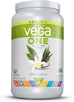 People recommend " Vega One Organic All-in-One Shake, French Vanilla "