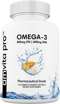 People recommend "Amazon.com: Premium Omega 3 Fish Oil 800mg EPA 600mg DHA"