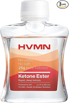 People recommend "H.V.M.N. Ketone Ester - Exogenous Ketone Drink & Supplement for Endurance, Rapid Ketosis, Keto Diet, Fasting, Energy from Exogenous BHB - 3Count"