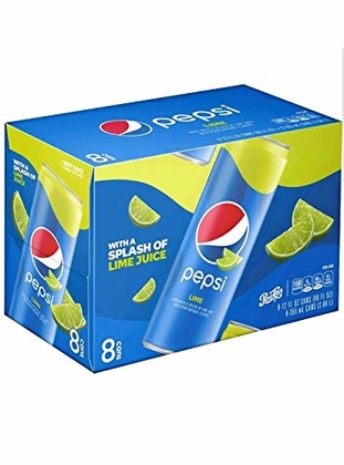 Люди рекомендують "Pepsi lime, 12 fl oz, 8 cans"