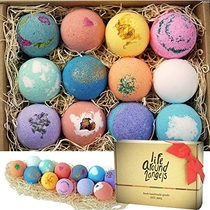 People recommend "LifeAround2Angels Bath Bombs Gift Set 12 USA made Fizzies, Shea &amp; Coco Butter Dry Skin Moisturize, Perfect for Bubble &amp; Spa Bath. Handmade Birthday Mothers day Gifts idea For Her/Him, wife, girlfriend"
