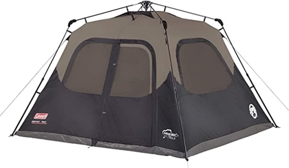 People recommend "Coleman 6-Person Cabin Tent with Instant Setup | Cabin Tent for Camping Sets Up in 60 Seconds"