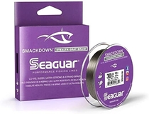 People recommend "Seaguar, 10SDSG150 Smackdown Line, 150 Yards, 10 lbs Tested.005" Diameter, Stealth Gray"