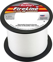 People recommend "Berkley Fishing Gear Braided Fishing Line, 125-Yard/4-Pound, Crystal "