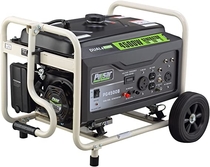People recommend "Pulsar PG4500B 4500W Peak 3500W Rated Portable Dual Fuel Generator (Gas and LPG) "
