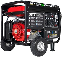 People recommend "DuroStar DS10000EH 10000 Watt Portable Electric Start Dual Fuel Generator "