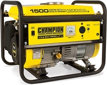 People recommend "Champion 1200-Watt Portable Generator "